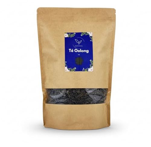 Té Oolong a Granel 100% Natural Bajo en Cafeína – Té Azul Semioxidado de Calidad Extra – Infusión Antioxidante – Ideal para Adelgazar y Bienestar Digestivo (250 g, Té Oolong)