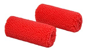 Nespoli - 2 Ricambi Mini Rullo per Pittura 6cm Trattato al Teflon Surface Protector, Ricambio per Rullo Pittura Oggetti e Fai da Te, per Smalti Acqua e Solvente - Rilascio Efficiente della Vernice