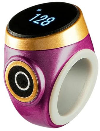 Avancerad fingerräknare med vibrationslarm elektronisk digital räkngåva