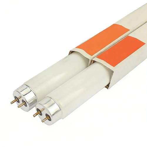 2 Pezzi 15W Tubi Fluorescenti T8 450mm, T8 Bianco Freddo 6500K, Attacco G13, 1200LM, Luce a Basso Consumo Energetico, Luce Di Emergenza a Risparmio Energetico, per Cucina, Bagno, Armadio, Garage