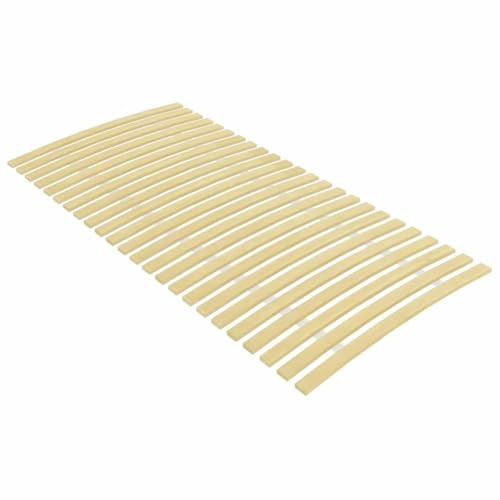 Mimdixy Cama con somier con somier, somier de repuesto con 24 listones de 100 x 200 cm, marco de cama para colchón, dormitorio, fácil montaje