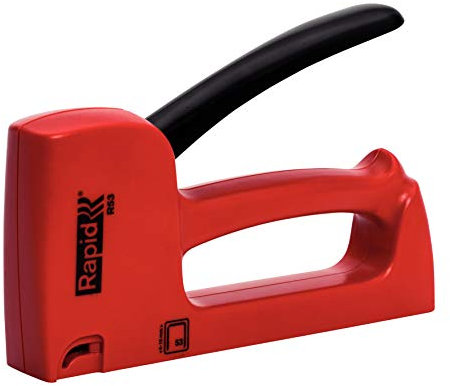 Rapid Handtacker R53, Tacker für Holz und Stoffe, Leicht, Klein und Handlich, für Klammern Typ 53, 4-10mm