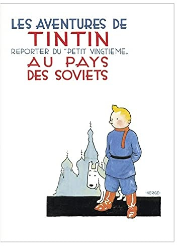 Postcard Tintin Album: Tintin in the Land of the Soviets 30092 (10x15cm)