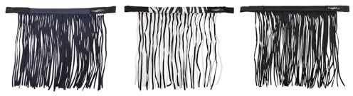 netproshop Fliegenfransen zur Befestigung am Halfter mit Klettverschluß Gr. Mini Shetty bis XLFull, Groesse:Mini Shetty, Farbe:Dunkelblau