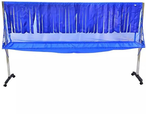 Red de Captura de Pelotas de Tenis movible, Red de Captura de Tenis de Mesa con diseño de borlas, para Cualquier Mesa de 60 a 72 Pulgadas, Red de Captura de Ping Pong para Entrenamiento esco