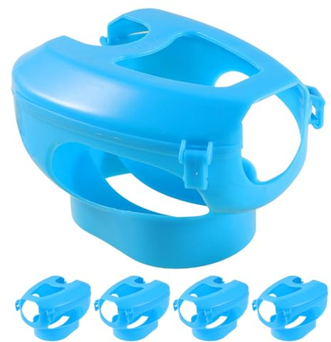 Generic 5 St Plastfäste för Racingduvor med Säkra Rundade Kanter Snabb Fixering för Medicinering och Injektion Stabilt Fågelhållarverktyg för Bur och Duvutrustning