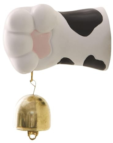 Ioensy Hermoso Carillón de Viento para Puerta, Elegante Carillón para Refrigerador Y Tienda, Carillón de Viento Colgante para Tienda, Patas de Gato