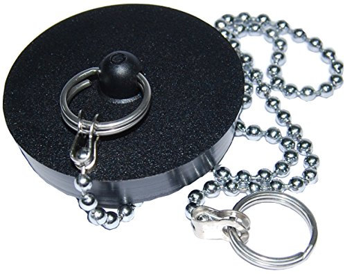 Boutté 3179678 BCB45 Bouchon de baignoire caoutchouc ø 45 Chaîne 60 cm