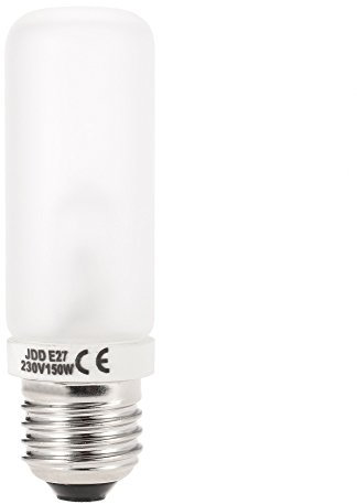 Andoer - JDD Estroboscopio flash studio E27 150 W para fotografía de modelismo, con lámpara tubo de luz, bombilla 100 V-120 V