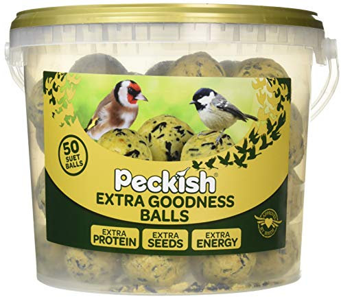 Peckish 60051407 Extra Goodness Bird Food, Natural, Tub of 50