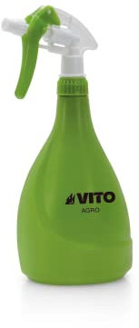 VITO Sprühflasche für Blumen und Pflanzen 1L - Sprüharbeiten in Haus und Garten - Zerstäuber für Pflanzen - mit 2 Funktionen: Jet und Spray - feiner Sprühnebel - Grün (1L)