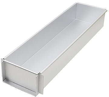 Aluminum Cheesecake Pan Rectangular Cake Pan Brownie Cake Baking Maker for Cheesecake, movable frame