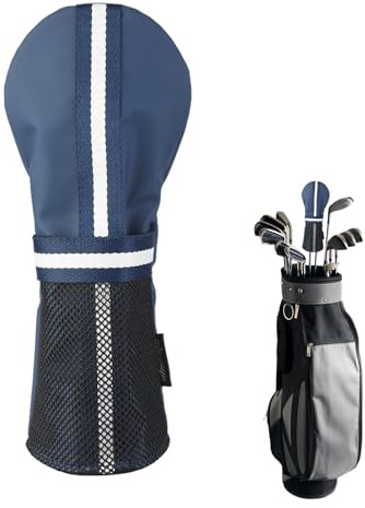 Copertura per testa di golf | Busta di regolazione elastica con fodera in morbido peluche, coperture da golf resistenti strappo per legno e driver, per uomini e donne, Babbo Natale