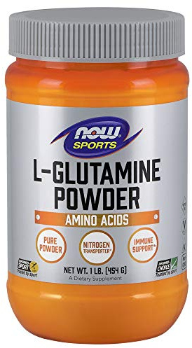 NOW Sports L-Glutammina in polvere, 1 libbra