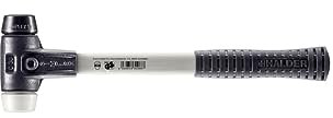 Simplex Schonhammer, Gummikomposition / Superplastik; mit verstärktem Tempergussgehäuse und Fiberglasstiel | D=30 mm | 3727.030