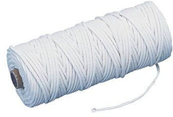 Germerott Bienentechnik Runddocht, Kerzendocht Nr. 4 für Kerzen 20m Preis pro m 0,7975 Euro