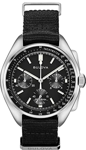 Bulova Herren Chronograph Armbanduhr Lunar Pilot