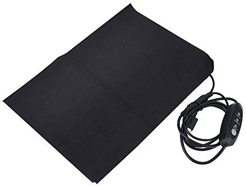Alomejor Coussin Chauffant,Chauffant Rapide 3 réglages Coussin électrique USB 5V 2A for Bureau Domicile extérieur Hiver