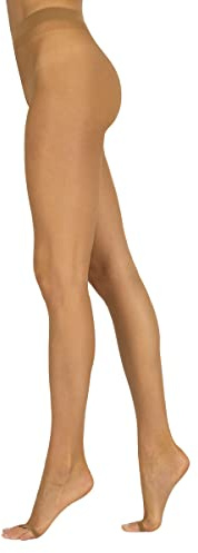 Sarah Borghi Collant Donna 6 Denari Super Velato con Punta Infradito, Calze Velate Invisibili con Cucitura Piatta e Tassello in Seta, Made in Italy