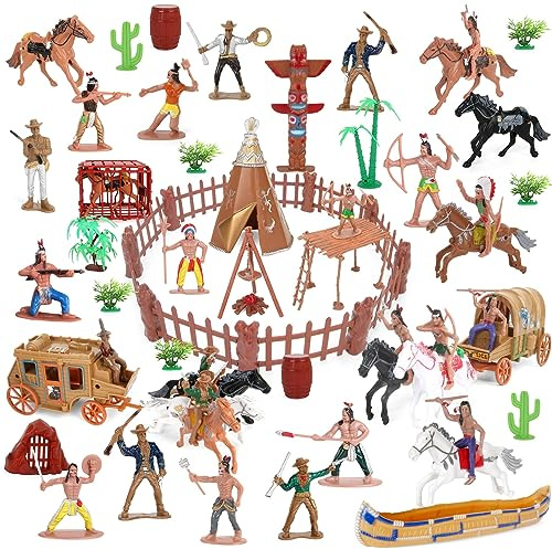 77 figuras de acción y accesorios para niños y niñas a partir de 3 años