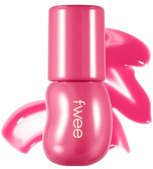 fwee 3D Voluming Gloss 70% (Rich) | Candy 70% l High Shine, Non-Sticky Lip Gloss for Makeup | Long-Lasting, Moisturizing Gel Formula | 30%, 70% Pigment Options | 5.3g