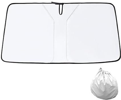 LDKHL Parasol Coche de Parabrisas para Mercedes Benz AMG SLK SLC R170 R171 R172 SLK 55 32, Resistir a Los Rayos UV Plegable Sombrilla Protector Ventana Coche, B Small