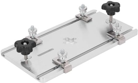 Bewinner Elektrisches Stichsägen Flip Board – Frästisch Einlegeplatte aus Aluminiumlegierung für die Holzbearbeitung