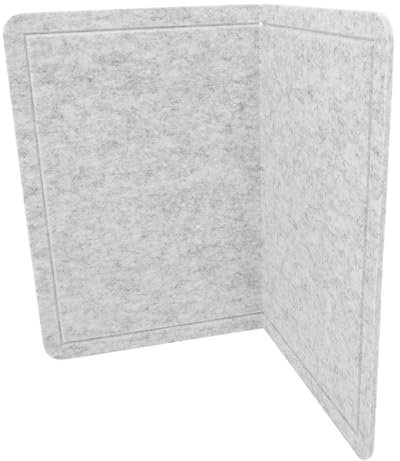 WHAMVOX Puzzle Board Frame Felt Pad Non-slip Jigsaw Puzzle Display Board for Children Silver Grey Suitable for