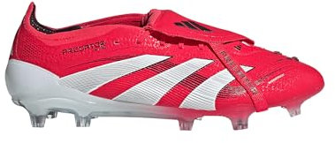 adidas Mens Elite Fold Over Tongue Firm Ground Football Red/White 6
