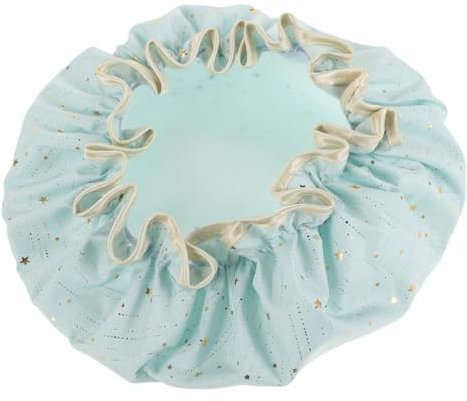 PACKOVE Cappuccio Doccia Per Donne Cappello Riutilizzabile Doppio Per Bagno e Spa Adatto Lunghi e Spessi Design Elastico Protezione Contro Vapore e Calore