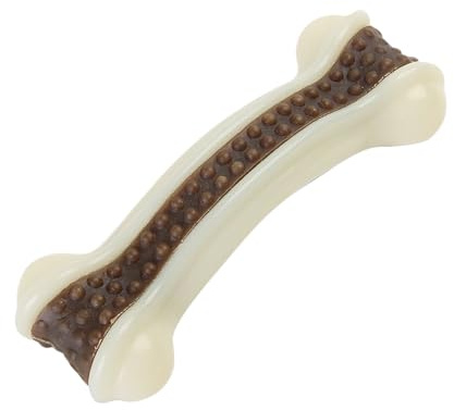 Eisdespie Juguetes para Perros masticadores,Snack de Nailon para la dentición Interactivo - Hueso Masticable - para pequeños, medianos y Grandes: estimulación, antiaburrimiento, Interior y Exterior,