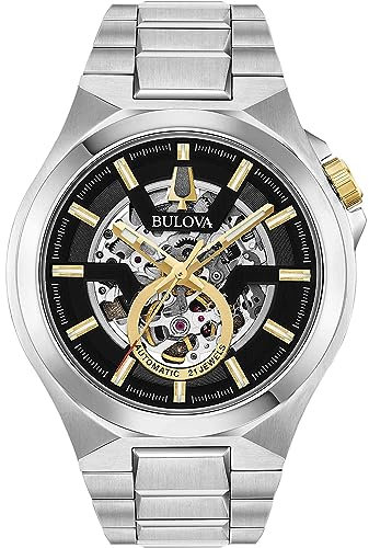 Bulova Men's Automatic Watch Maquina 98A224 Steel case and Bracelet