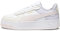 PUMA Damen Carina Street Sneaker, White Frosty Pink Alpine Snow, 37.5 EU