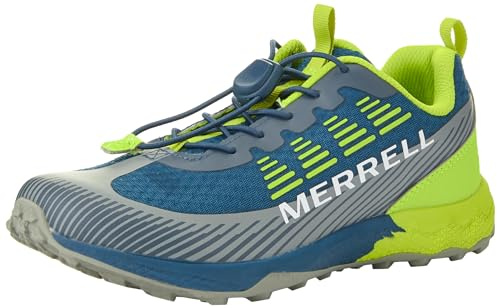 Merrell Agility Peak Sneaker, Navy Hi Viz, 43 EU