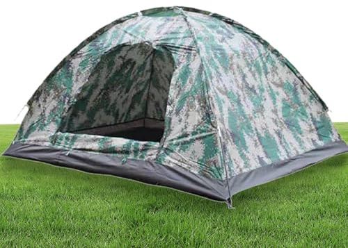 Tente de camping pour 1 personne, tente sac à dos pour 1 | Tente de couchage simple couche, équipement de plein air, tente légère, montage facile pour le camping, les pique-niques, la randonnée, les