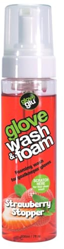 gloveglu - Detergente per guanti da portiere, fragranza fragola, 200 ml