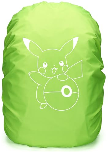 Jiahuade Funda Impermeable para Mochila,Funda Lluvia para Mochilas,Reflectante Funda Mochila Impermeable,para Senderismo,Camping,Turismo,Ciclism für Jungen Mädchen Schulanfänger