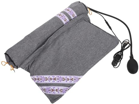 BESTYASH Health-Preserving Pillow USB Heating Adjustable Temperature Neck Support for Stiffness Relief Portable Ergonomic Design for Travel Comfort