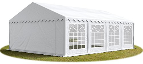 TOOLPORT 6x8 m Tente de réception/Barnum Blanc Toile de Haute qualité PVC 700 N