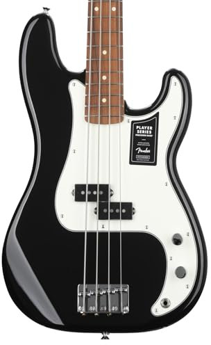 Fender Player Precision E-Bass Pau Ferro Schwarz
