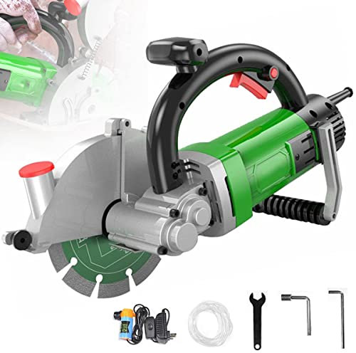 RCBDBSM Rozadoras Eléctricas, 4500W Multifuncional Rozadora Pared Profesional, Profundidad 67 mm, Ranuras de 90 Grados Sin Puntos Ciegos, Arranque Suave, Extracción de Polvo