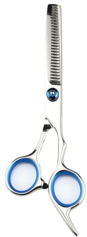 1 paio di forbici professionali per sfoltire i capelli, forbici da parrucchiere, forbici da taglio dei capelli, forbici professionali per sfoltire i capelli, forbici da barba