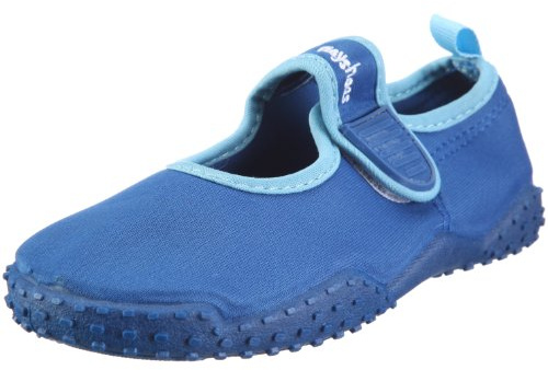 Playshoes UV-Schutz Aqua-Schuh klassisch 174797, Sandales mixte enfant, Bleu (blau 7), 32-33