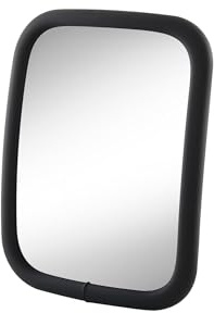 HELLA Weitwinkelspiegel - universal Spiegel - LKW Bus Traktor - für u.a. Mercedes Benz A0008104516 - ECE - Kunststoffgehäuse - schwarz - Breite: 211mm - Höhe: 161mm - beidseitig - 8SB 501 147-003