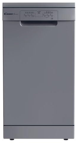 Candy CDPH 2L1047S Brava - Lavastoviglie Slim (45 cm), 10 Coperti, Classe energetica E