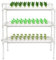 FENGLY Sistema de cultivo hidropónico con 90 espacios para plantas, 3 capas, sistema hidropónico, sistemas de cultivo de plantas para hortalizas hidropónicas, ensaladas, flores, frutas