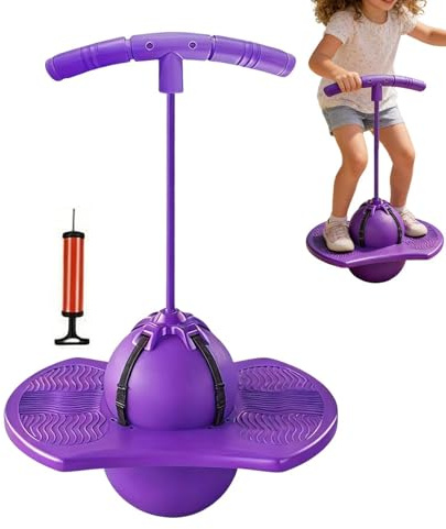 Generico Pelota de rebote para niños, silenciosa, antideslizante, elástica, divertida, para ejercicios con pelota rebotante para niños, para niñas y niños, ideal para casa, escuela, viajes, camping