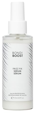 BondiBoost Frizz Fix Sérum Sans Rinçage Anti-Frisottis - Formule à Base d'Aloe, Sans Silicone - Mélange de Six Huiles - Cheveux Nourris, Lisses et Brillants - Végétalien et Sans Cruauté - 100ml