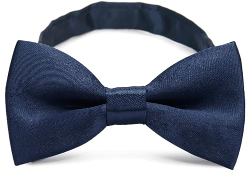 JYTDBCS Kids Bow Tie Classic Pre-Tied Bow Tie Toddlers Bowties Baby Adjustable Bow Tie Boys Solid Color Tuxedo Bowtie for Wedding Birthday Party Fashion Accessory