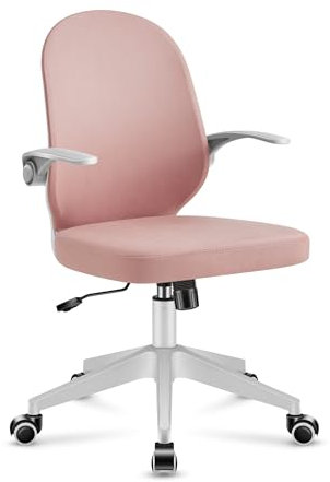 MARK ADLER Junior 4.0 Pink | Kinder Schreibtischstuhl Ergonomischer Bürostuhl Kinderdrehstuhl Jugendstuhl | Höhenverstellbar | Sitz- und Tiefeinstellung | Atmungsaktive Materialien | Rosa